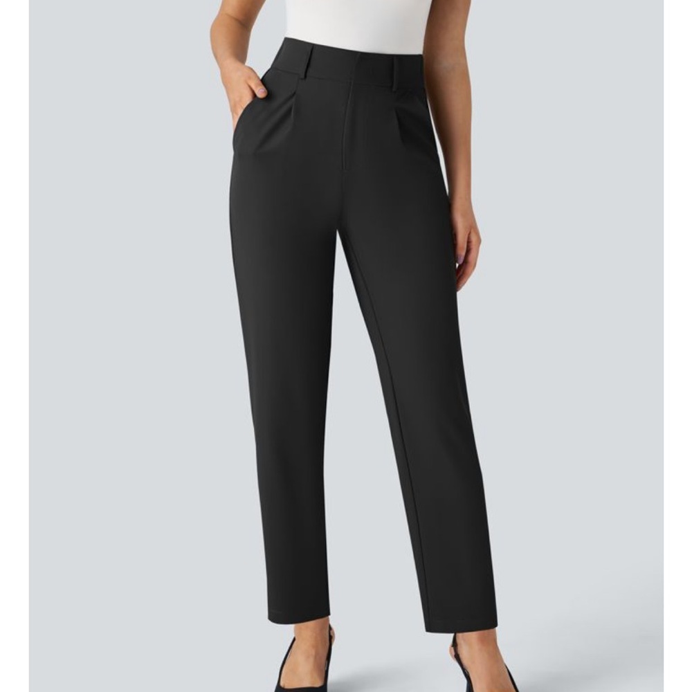 HALARA Black Straight-Leg Women's Pants